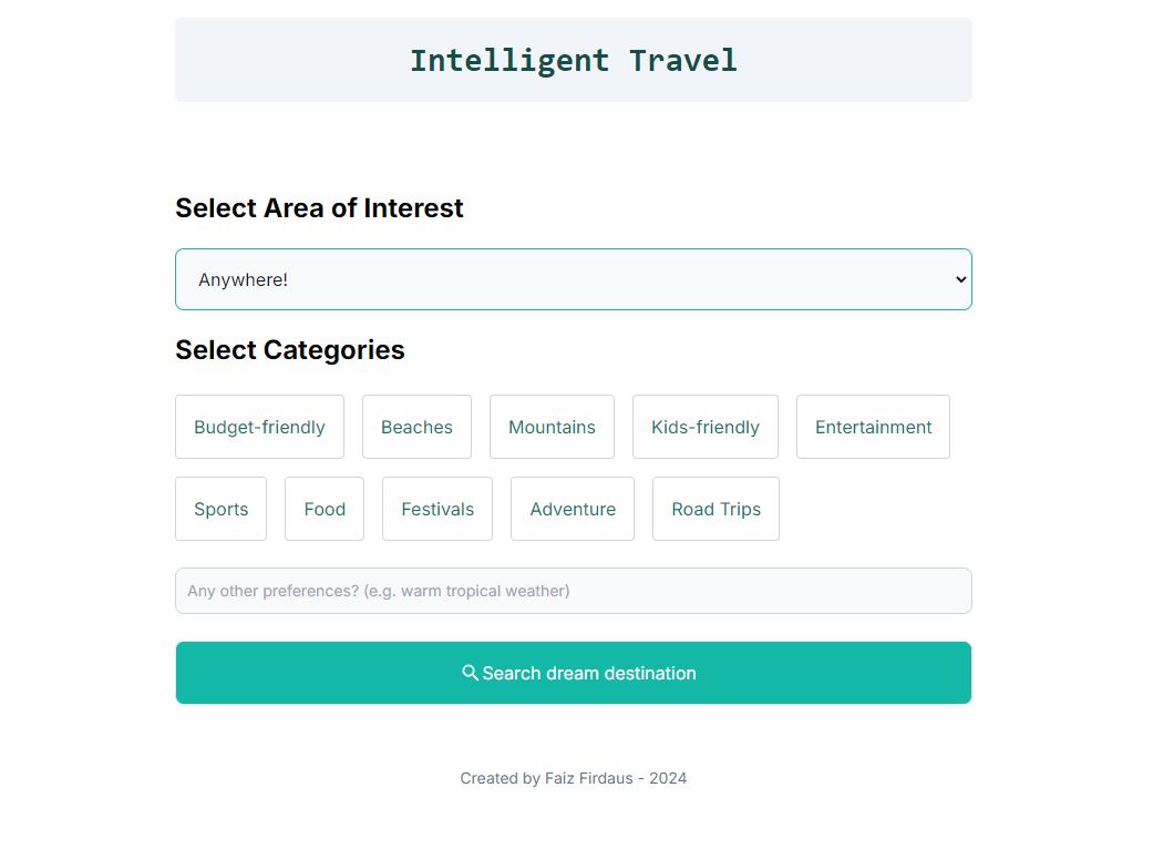 intelligent travel